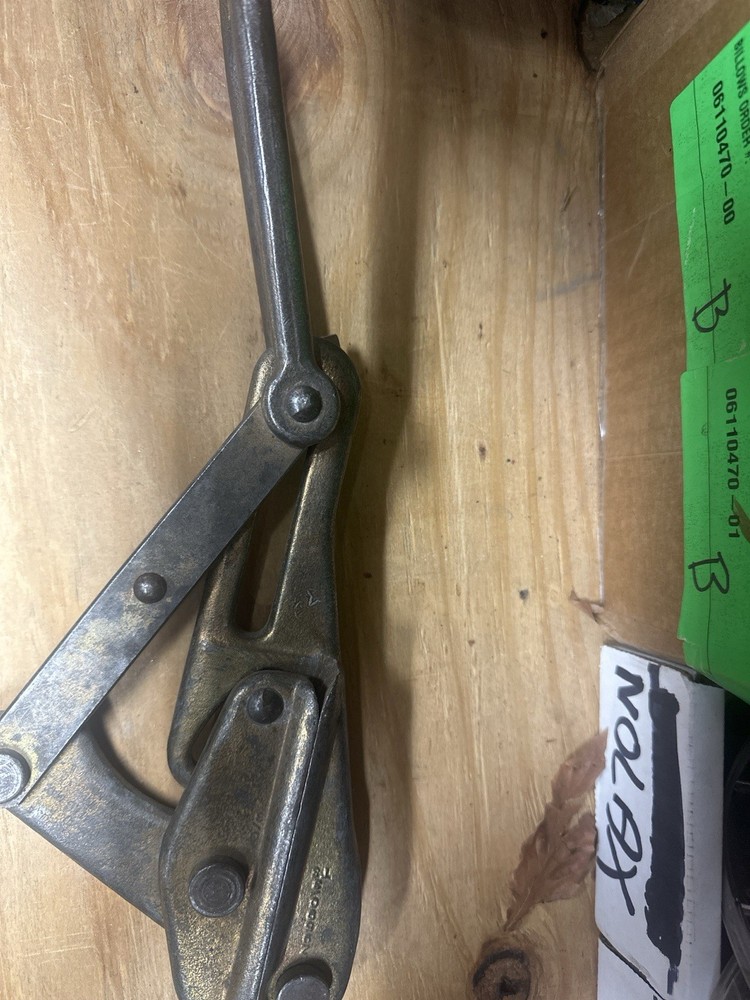 Vintage Bronze Metal Cable Puller Tool