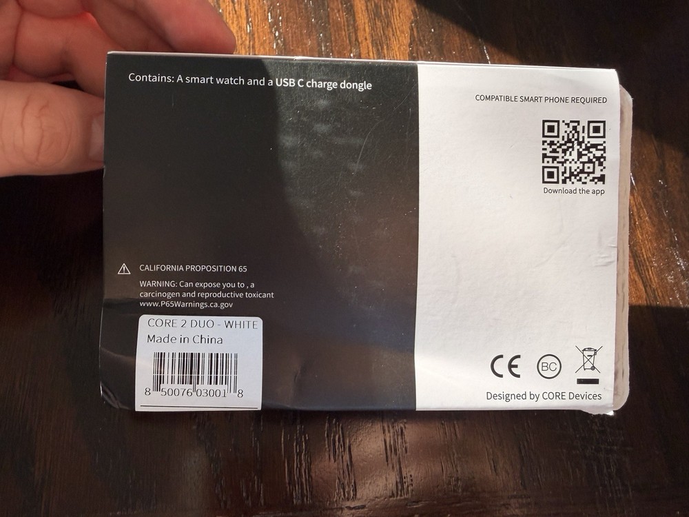 Pebble 2 Duo - White - Smart Watch