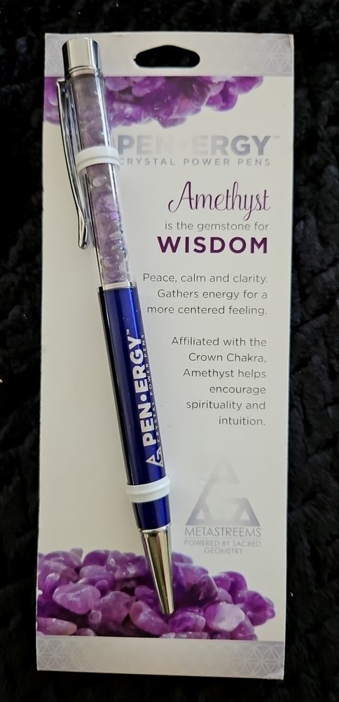 Amethyst Crystal PenErgy - Wisdom