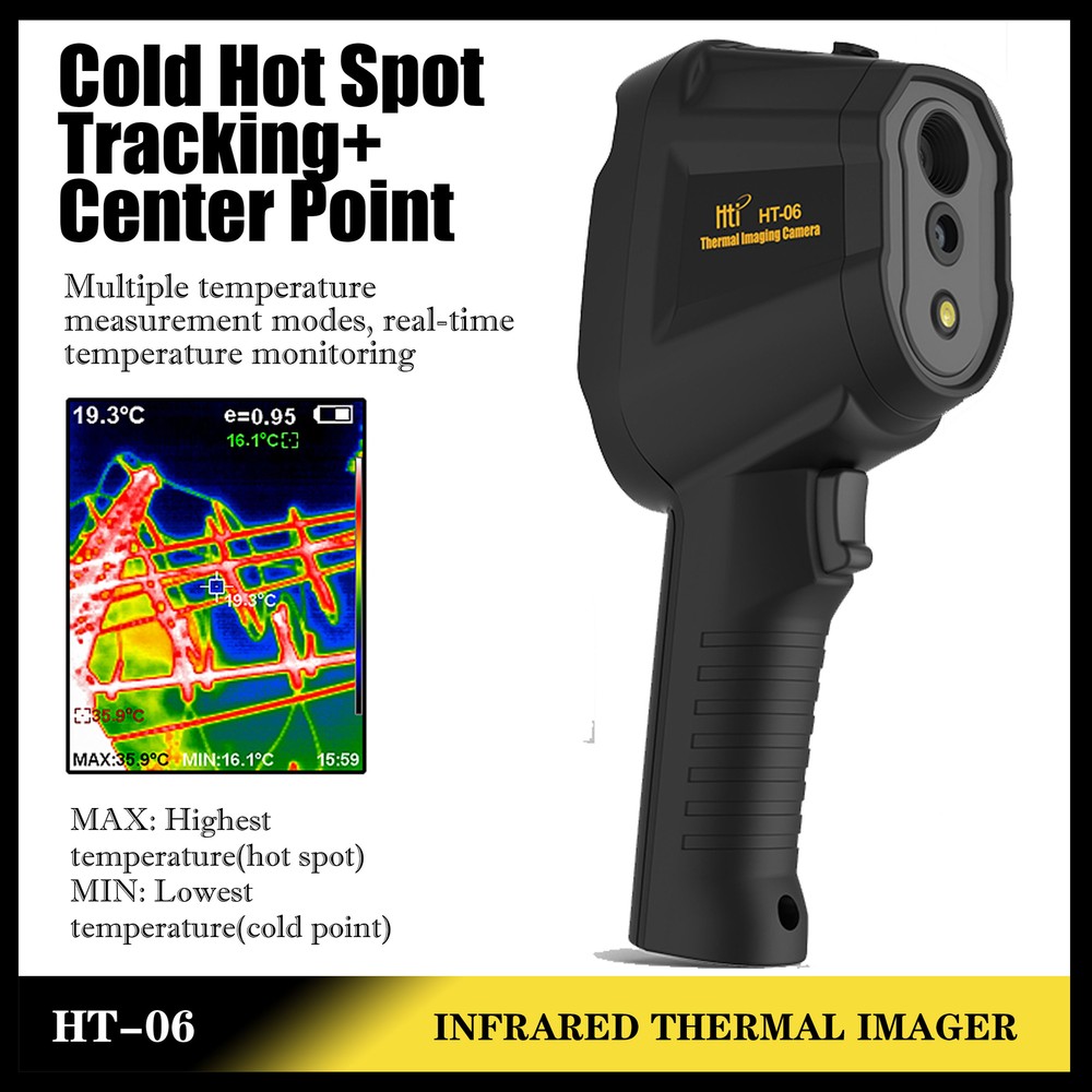 HT-06 Thermal Imager Handheld Thermal Camera Resolution 256*192✦Kd