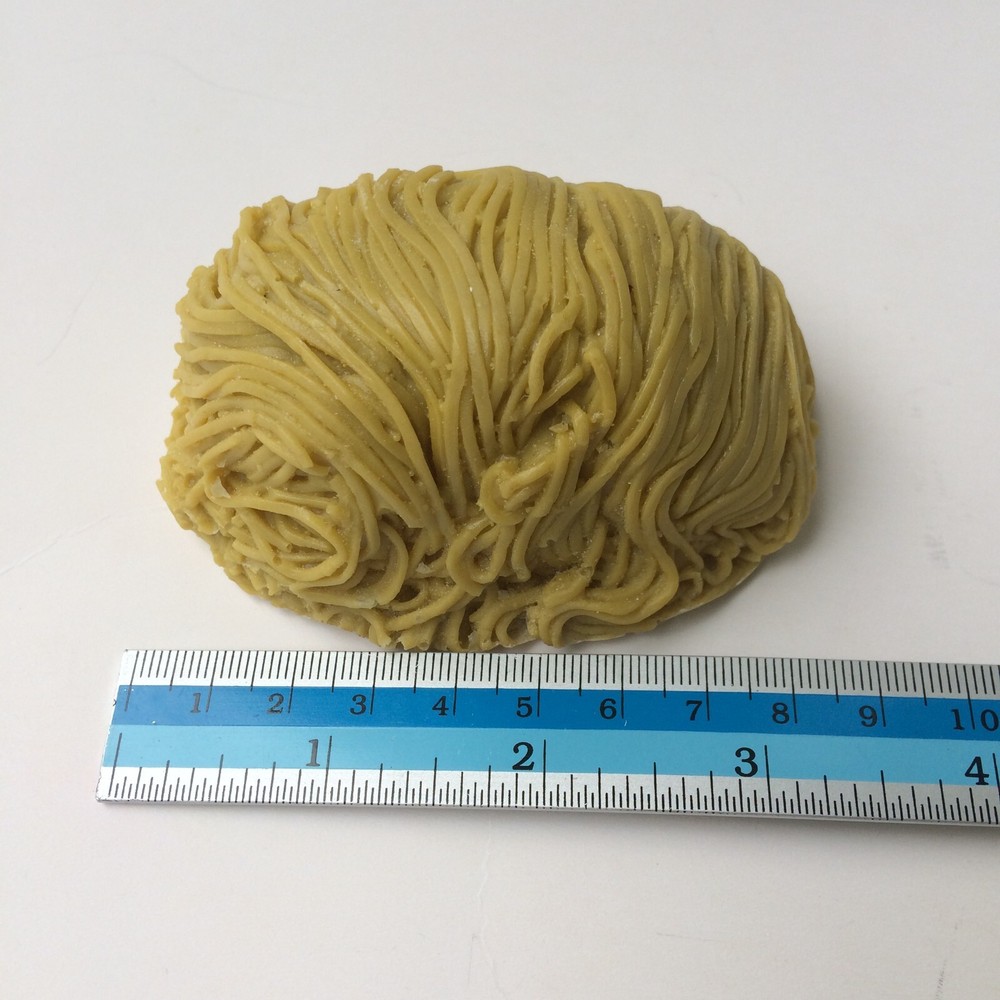 Fake Yellow Noodle Egg Noodle Artificial Food Display, Kitchen Decor, Props