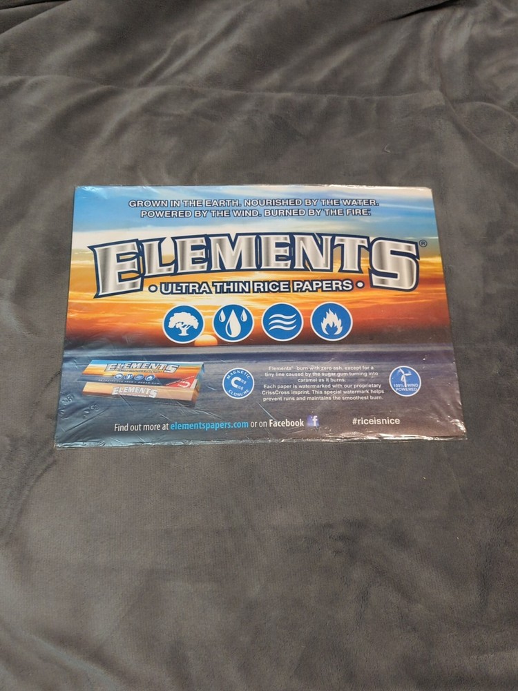 New ELEMENTS PAPERS COUNTER TOP CHANGE MAT Mouse Pad Rolling Surface LARGE 12X16