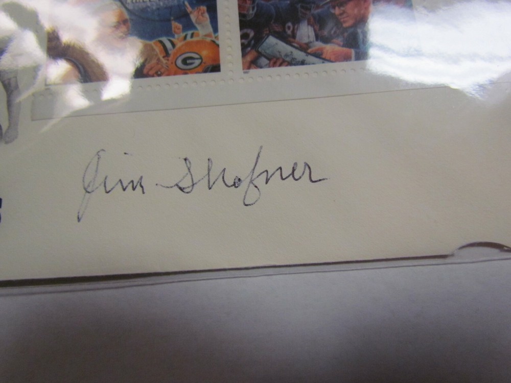 Jim Shafner signed First Day Cover Envelope
