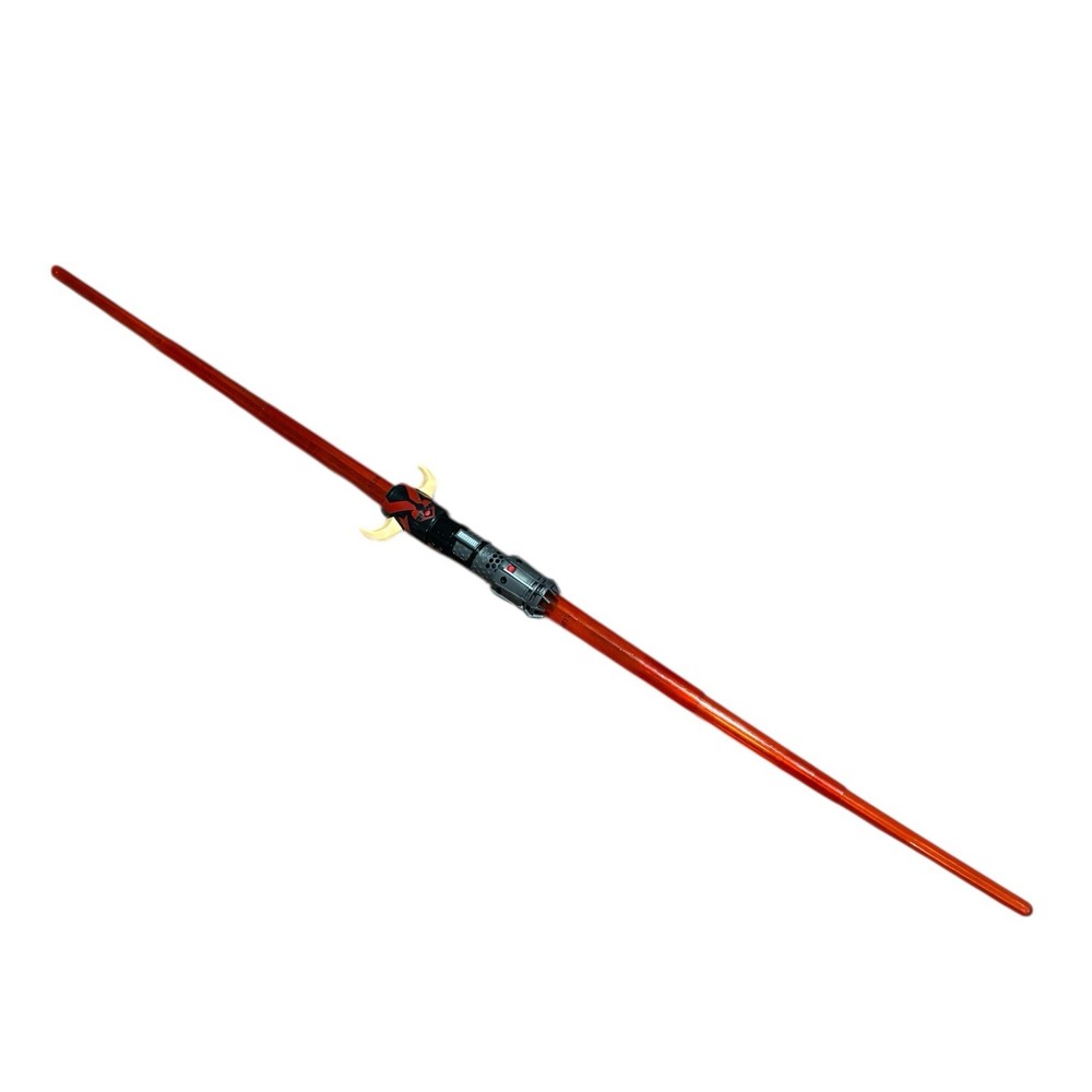 Star Wars Darth Maul Lightsaber Forge Double Blade Removable Approx 56"