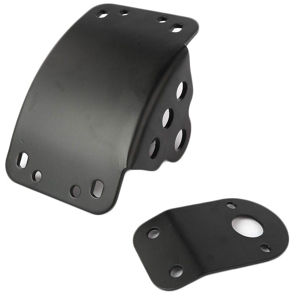 Motorcycle Side Mount License Plate Bracket Tail Light Holder For Harley Bobber