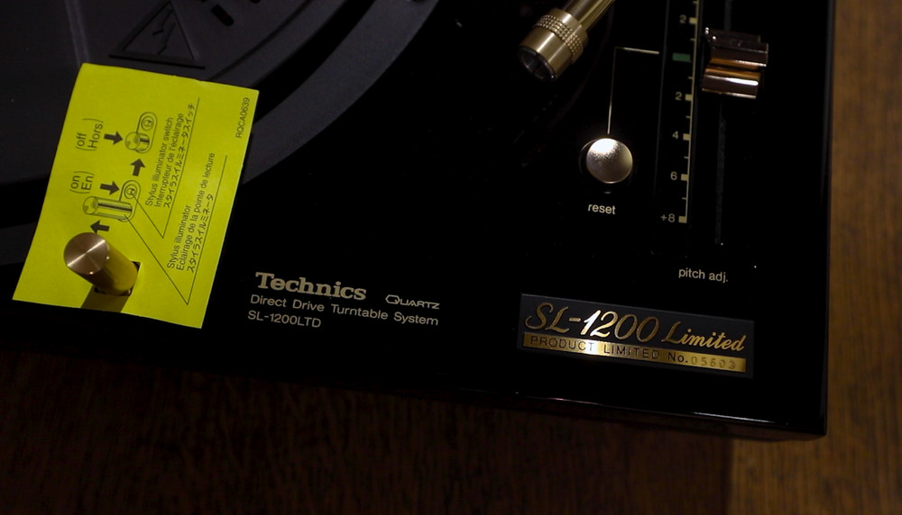 Technics SL-1200MK7 Direct Drive Turntable System - Black