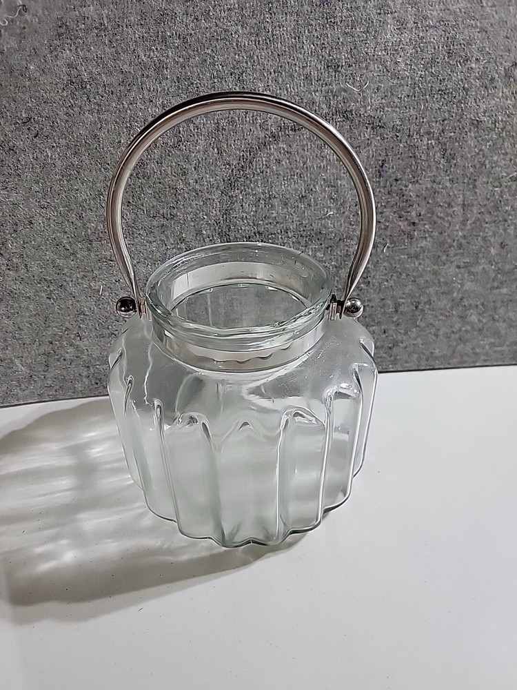 Gorgeous Clear-Home glass lantern decor large