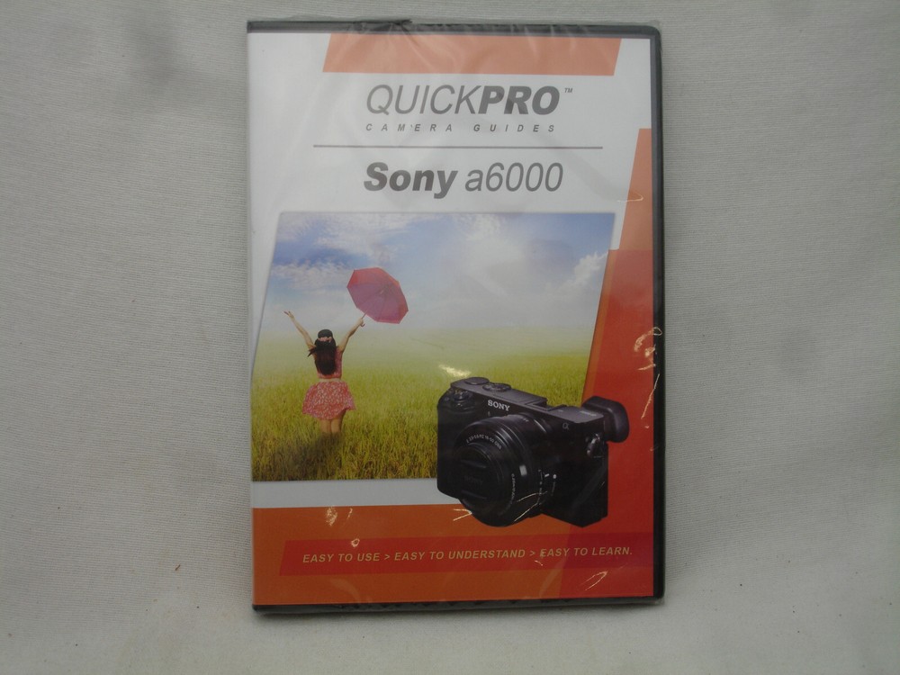 Sony A6000 Instructional DVD by QuickPro Camera Guide