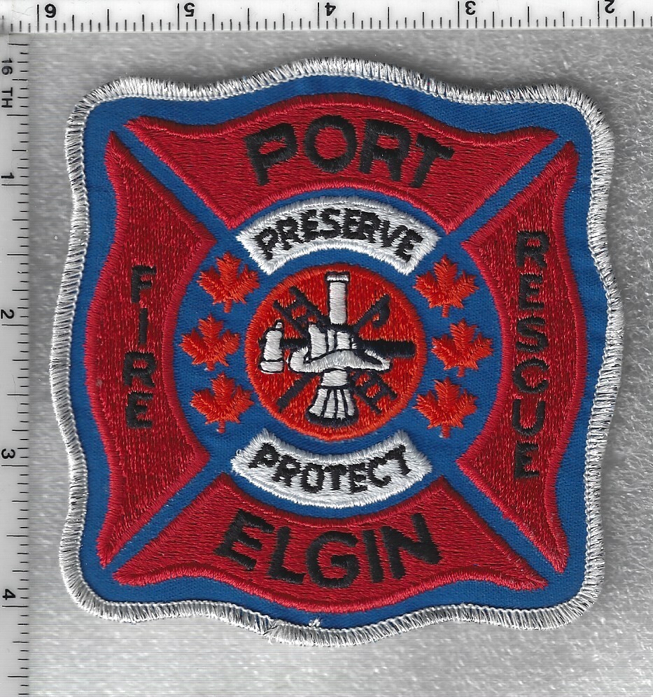 Port Elgin Fire Rescue  (Ontario, Canada)  Shoulder Patch