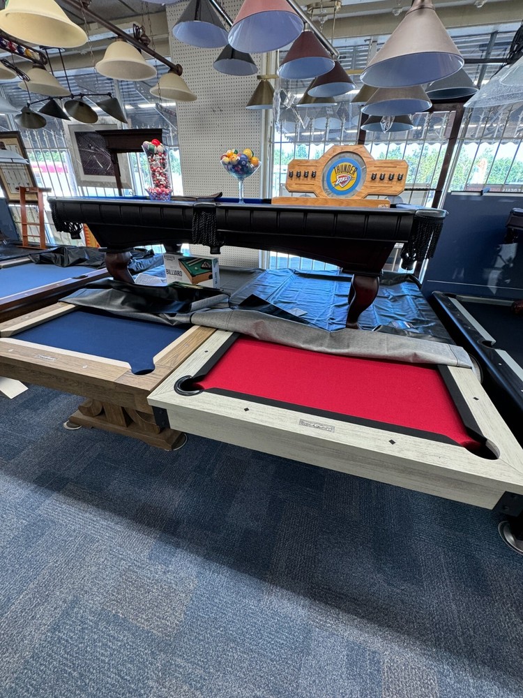 7' Invitational with Teflon Two Tone Pool / Billiard Table Felt Fabric Cloth