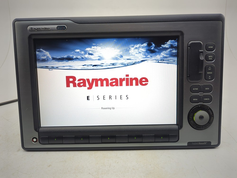 Raymarine E120W E62223 Touchscreen 12" FishFinder Radar GPS Chartplotter Display