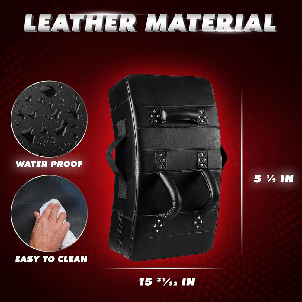 Blocking Pad, Solid Rivets & Durable Leather Shield Pads, American Football. Bas