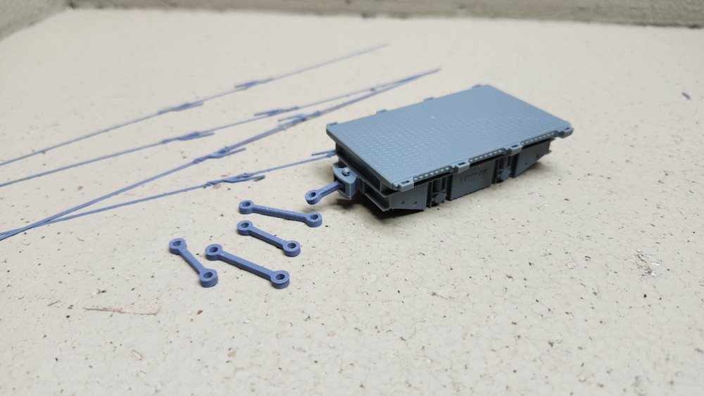 Gn15 Lynn.Co Flat Car Kit (New Design with loading straps)