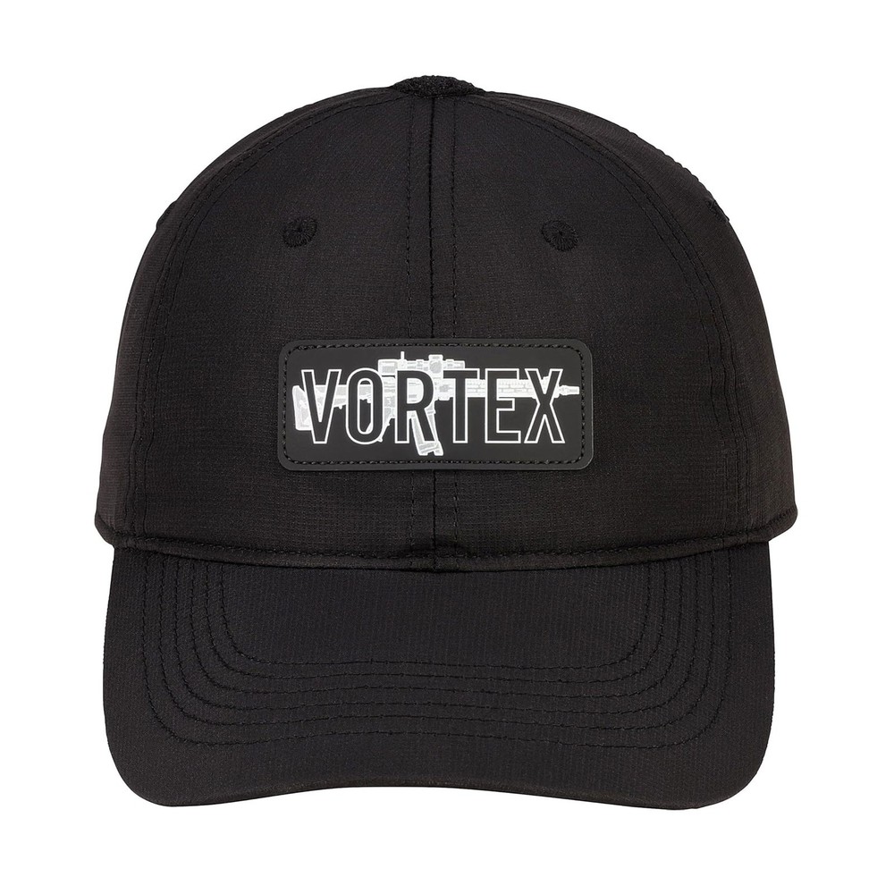 VORTEX Men's Precision Profile Black OSFM Cap (125-06-BLK)