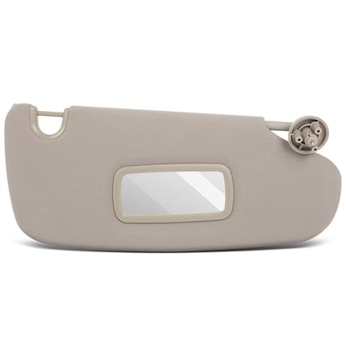 Right Passenger Side Sun Visor Assembly Right Passenger Side[1CT18TL2AA] Gray