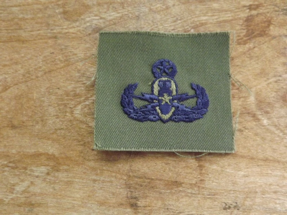 USAF Master EOD Qualification Badge - INV# C1553