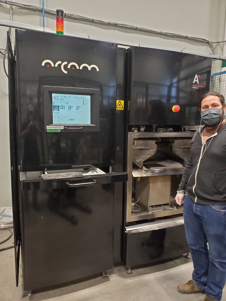Arcam A2 Titanium 3D Printer (EBM – Electron Beam Melting)