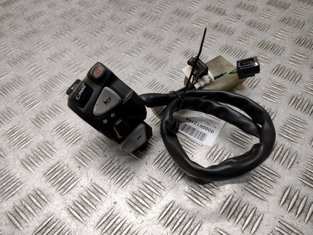 2019 HONDA NC 750 XD-H Left Hand Switch Gear