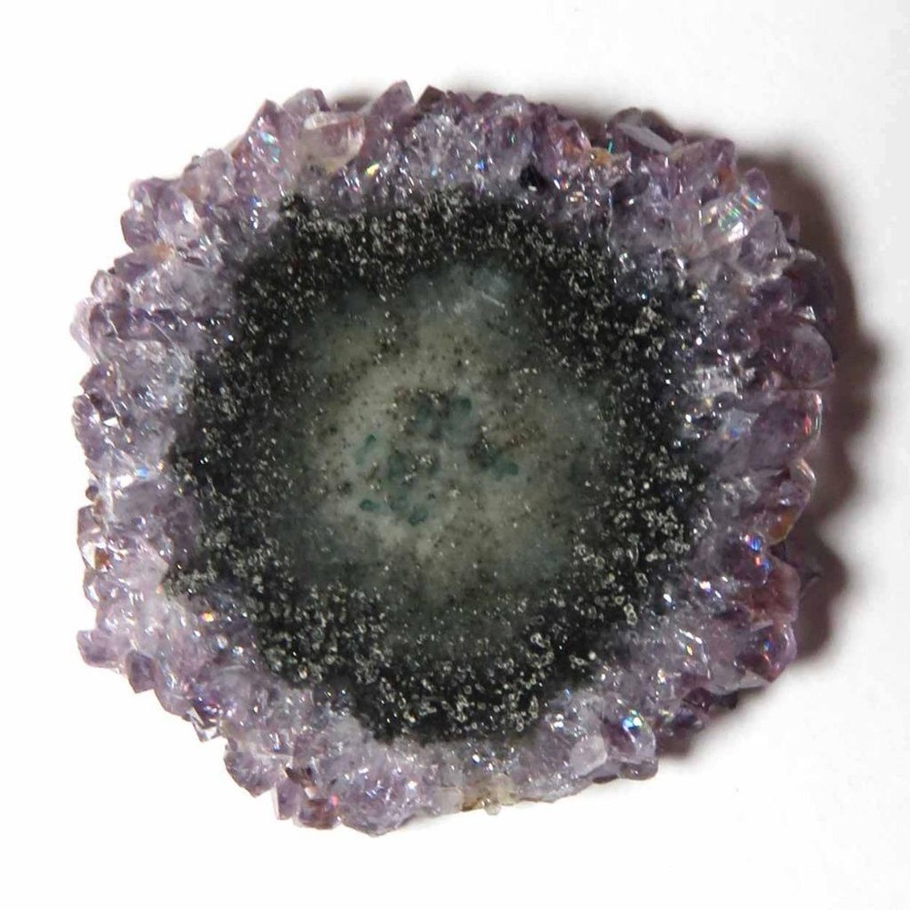 Stalactite Flower Slice Polished Both Sides E4