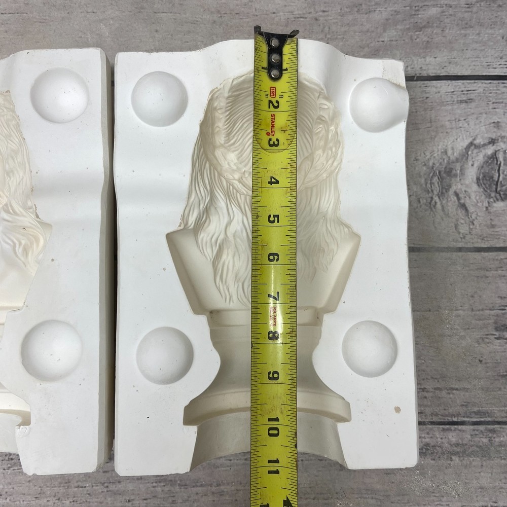 Kentucky Mold Ceramic Casting Mold Jesus Christ Bust Statue #317