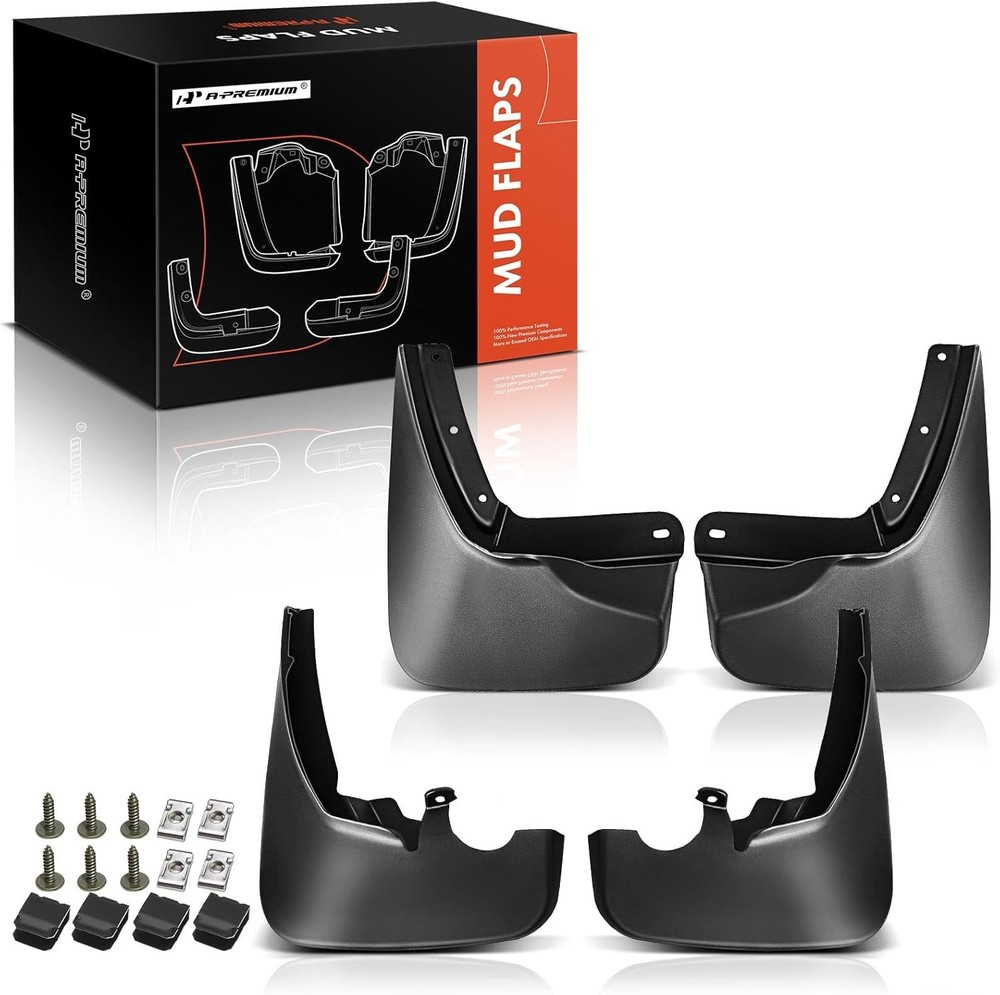 Mud Flaps Splash Guards Front and Rear Vehicle Protection