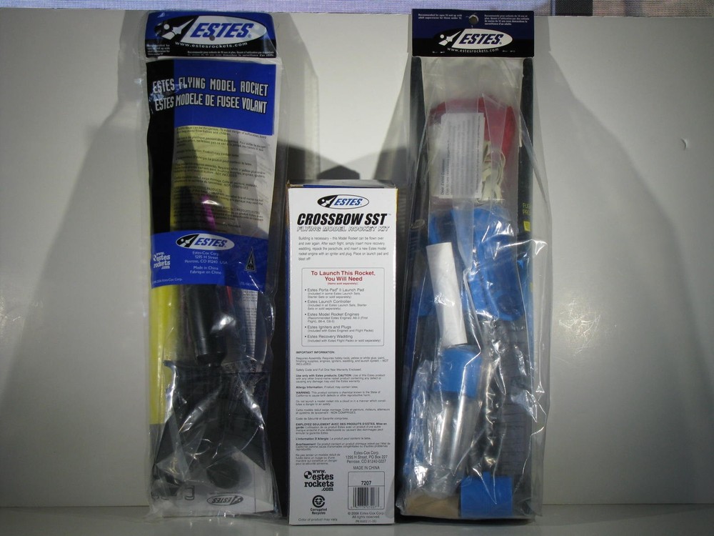 Estes Liquidator Cosmic Cobra Crossbow SST Bundle Pack