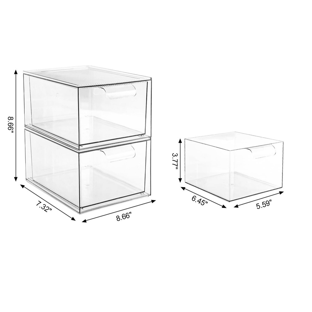 Stackable Laundry Pods Container and Dryer Sheet Holder, Dishwasher Pods Cont...