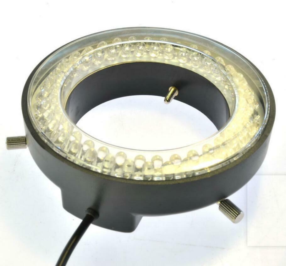 72 mm LED annular light source for stereo microscope brightness adjustable