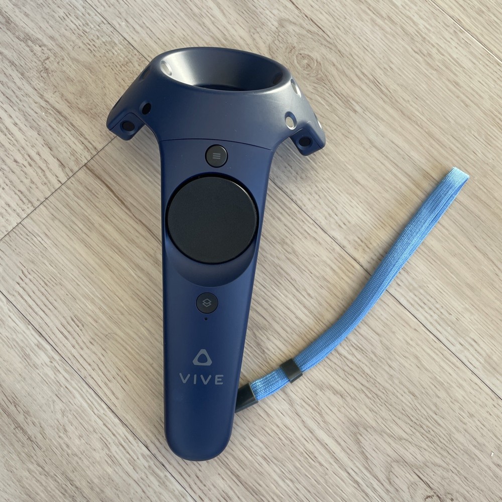 1x VERY-NICE HTC Vive Pro Controller Wand 2.0 Index Blue (2PR7200) - USED - Read