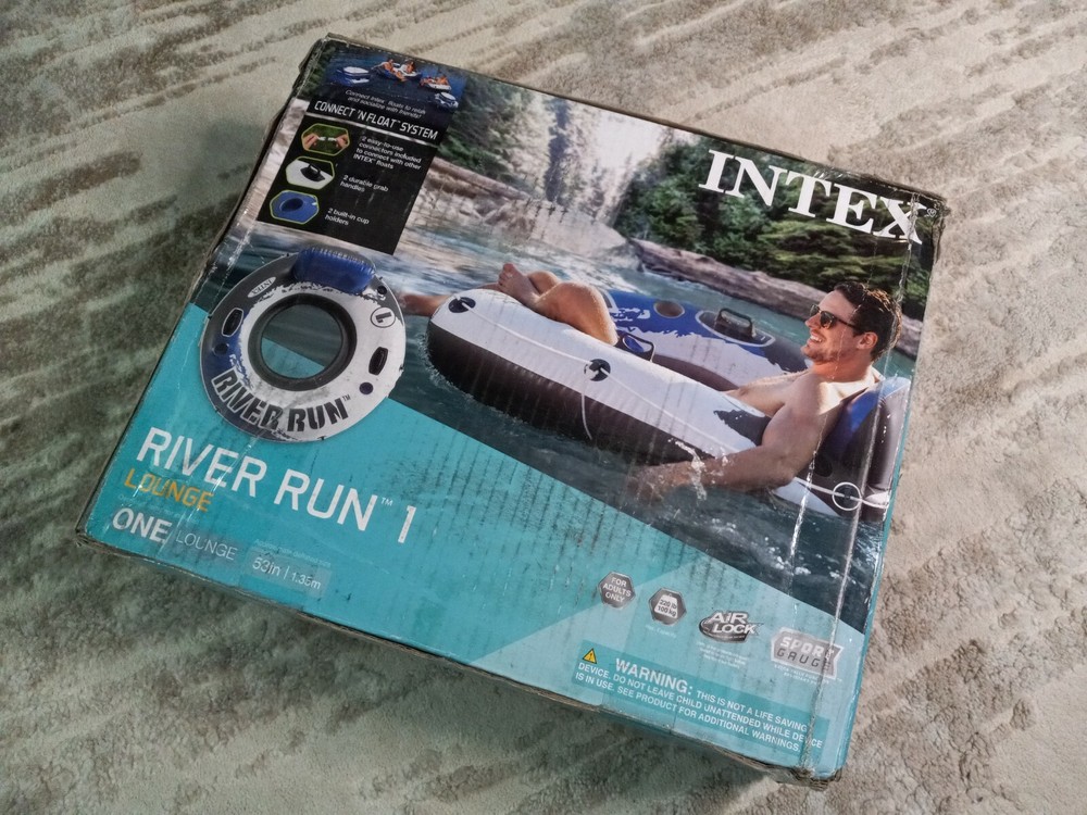 Intex River Run 1 Lounge Connect N Float System New