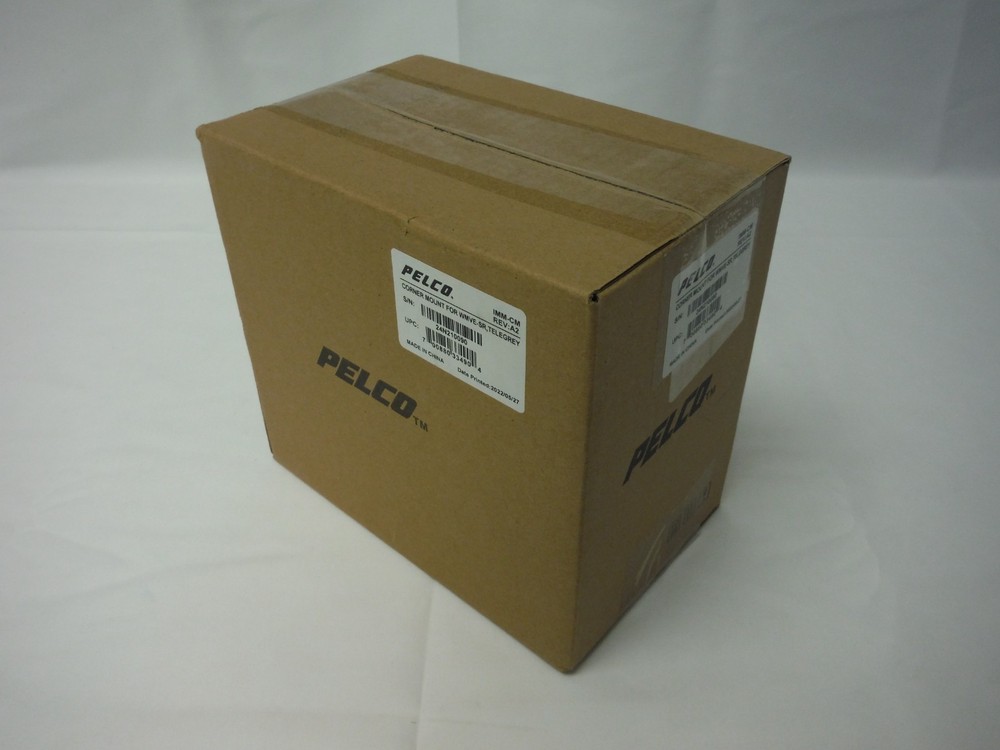 Pelco - Corner Mount for use with WMVE-SR, Telegrey (IMM-CM)