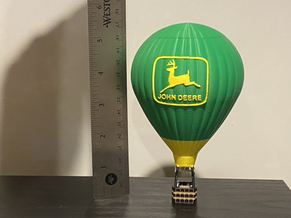 Hot Air Balloon JOHN DEER HO Scale 3-D Printed 5 1/2”