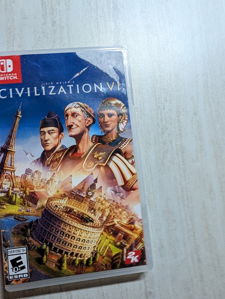 NO GAME Sid Meier's Civilization VI Nintendo Switch Case