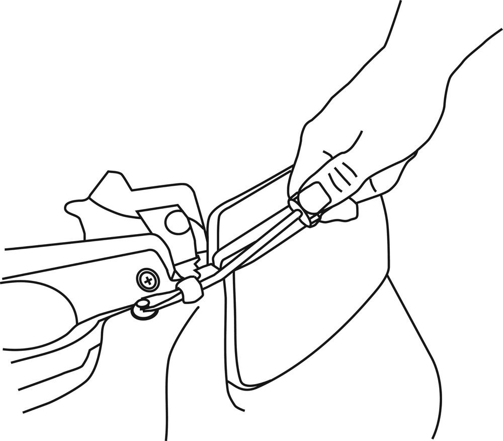 Plastic Fastener Remover, Black Fork, USA