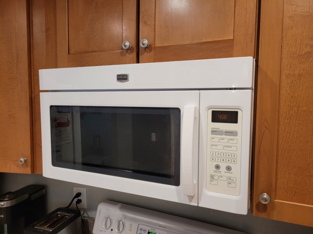 MMV4205AAW White Replacement Handle for Maytag Microwave