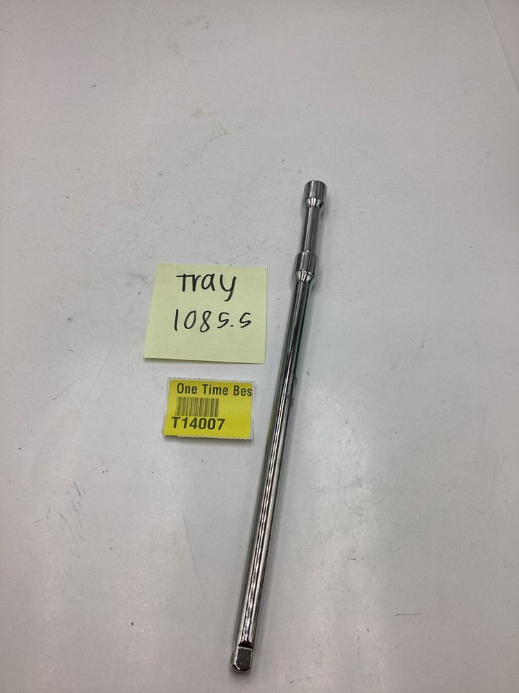 Westward Socket Extension 3/8" Dr, 10" & 3" Chrome 54PP98 / 53YV69