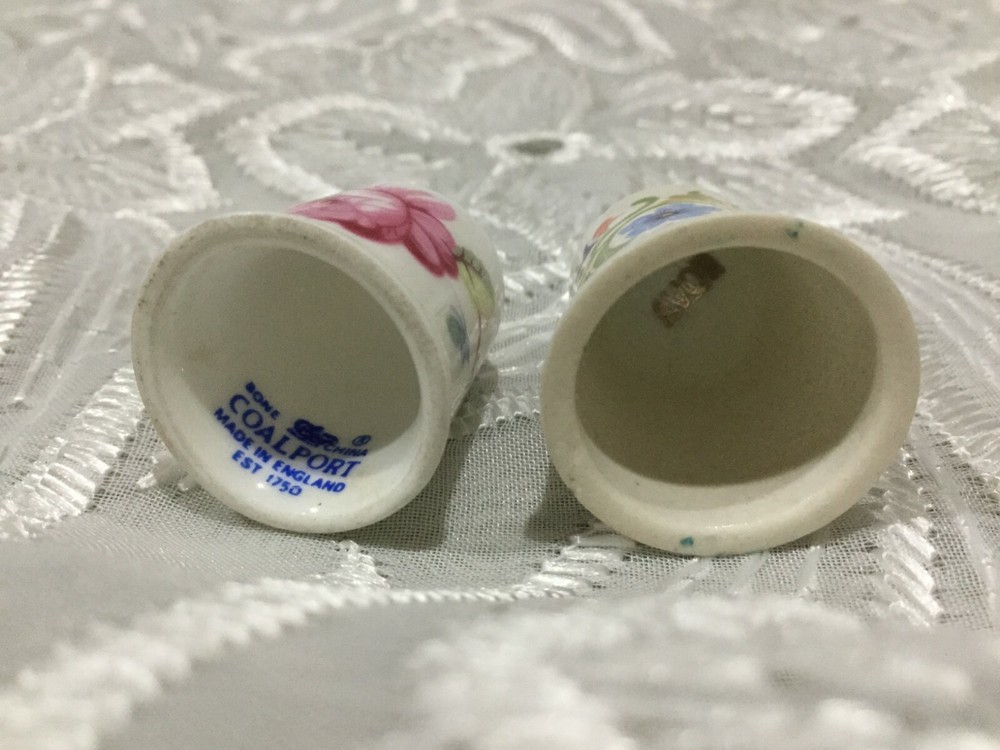 Vintage Thimbles Lot of 9