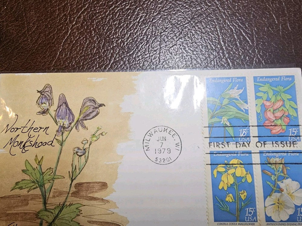 USPS FDC SC # 1783 TM WEDDLE HAND PAINTED