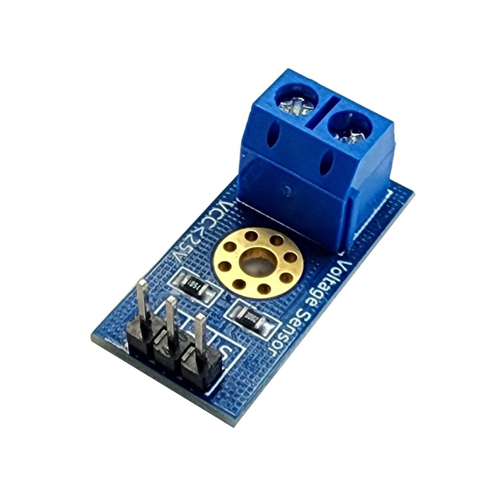 Voltage Sensor DC 0-25V Module, 5 PCS Voltage Detection for Arduino ESP32