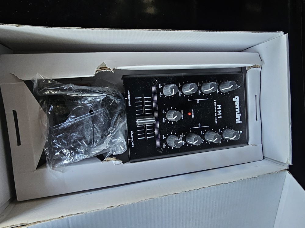 Gemini MM1 2 Channel Audio Mixer