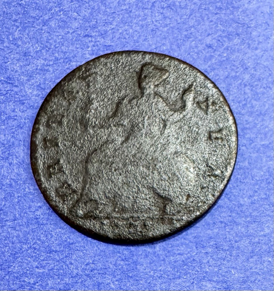 1737 Great Britain George II Copper Half Penny