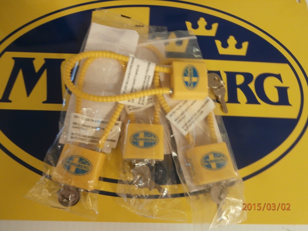 GUNSMITH BULK SPECIAL [4] MOSSBERG LOGO LOCKS Ships FREE!