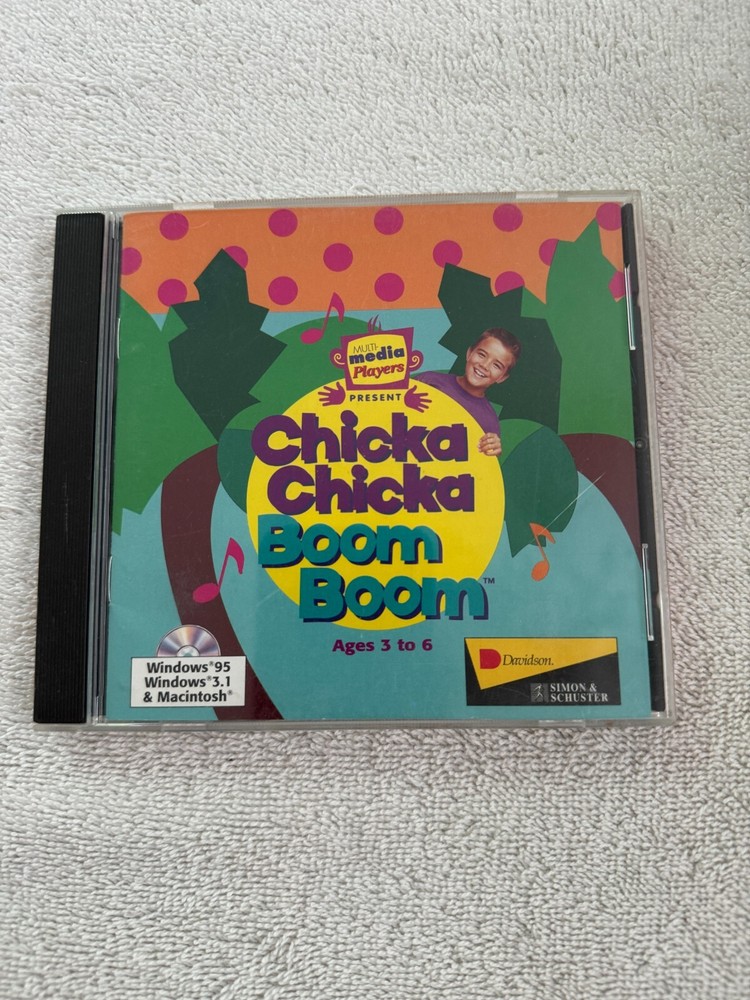 Chicka Chicka Boom Boom (Windows PC CD-ROM) Kids Educational Game Ages 3-6