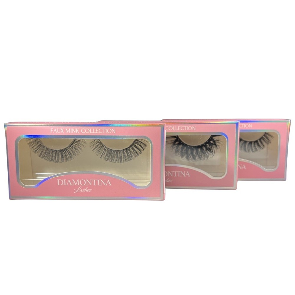 D2M False Pearl Eyelashes Collection, Vegan, Reusable & Lightweight