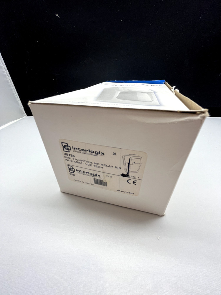 New INTERLOGIX VE735 PIR Motion Sensor. New Open Box