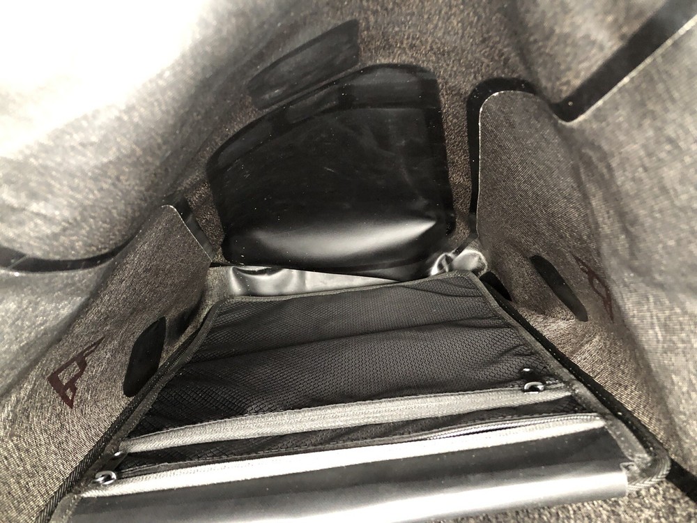 AddMotor Rear Bike Rack Backpack Black