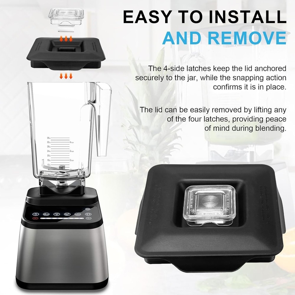 Innovative Blendtec Jar Lid Replacement for Smooth, Splash-Free Blending