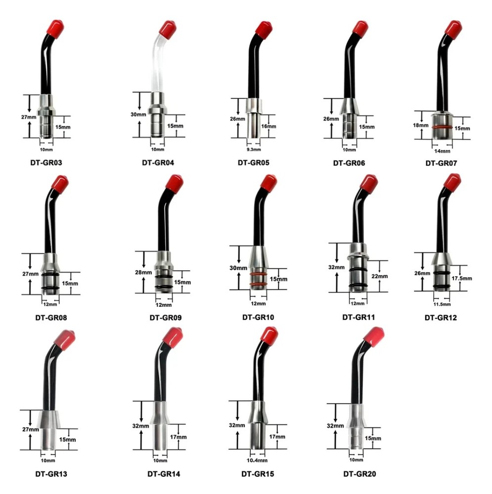 21 Types Dental Optical Universal LED Lamp Curing Light Fiber Guide Rod Tips