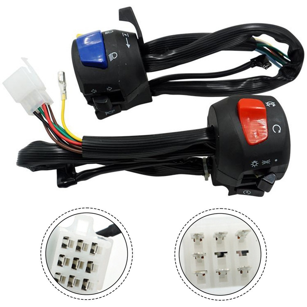 High Performance Motorcycle Handlebar Switch Assembly for Lighting Control