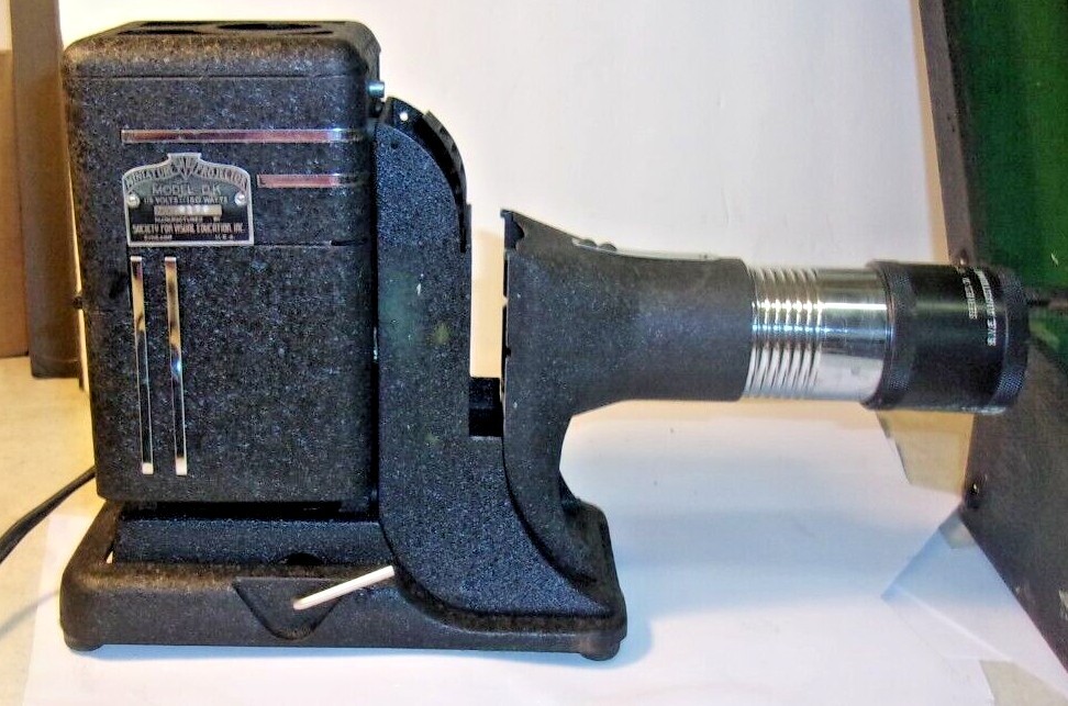 Vintage Slide Projector + case MINIATURE PROJECTOR MODEL DK